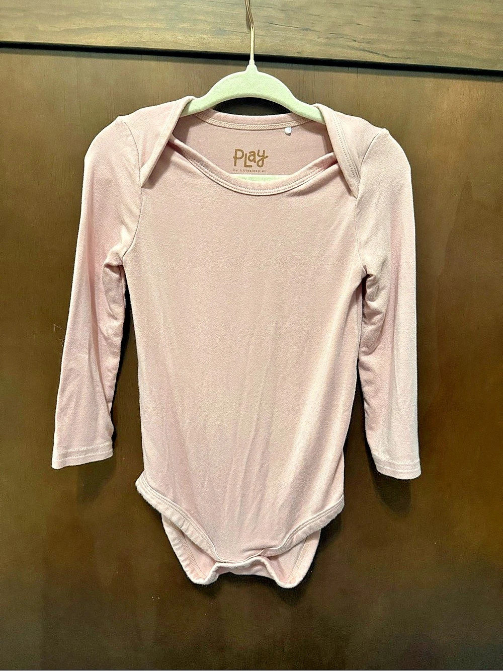 Play by Little Sleepies Pink Long Sleeve Bodysuit